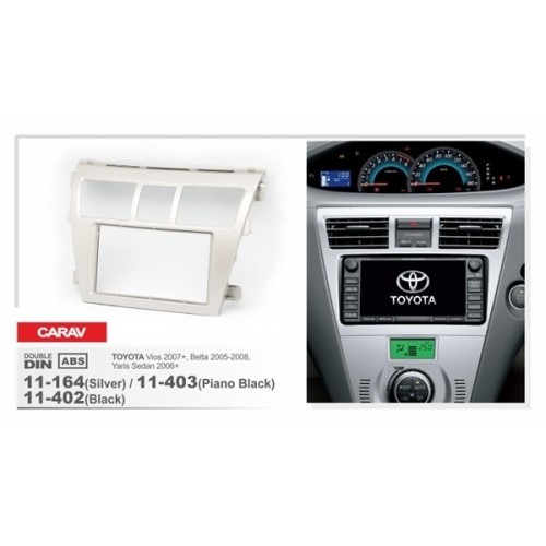 Переходная рамка CARAV 11-164 (TOYOTA Vios 2007+, Belta 2005-2008, Yaris Sedan 2006+)