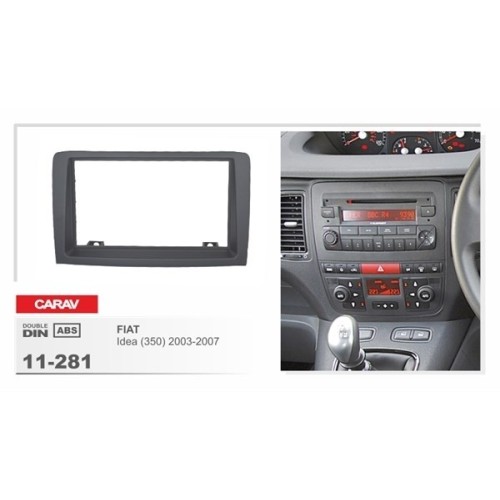 Переходная рамка CARAV 11-281 (FIAT Idea (350) 2003-2007)