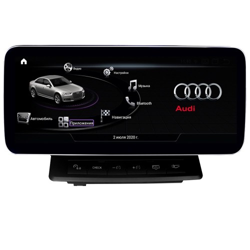 Штатная магнитола Parafar для Audi A6 (2005-2009) 2G на Android 11.0 (PF7948QHD2G)