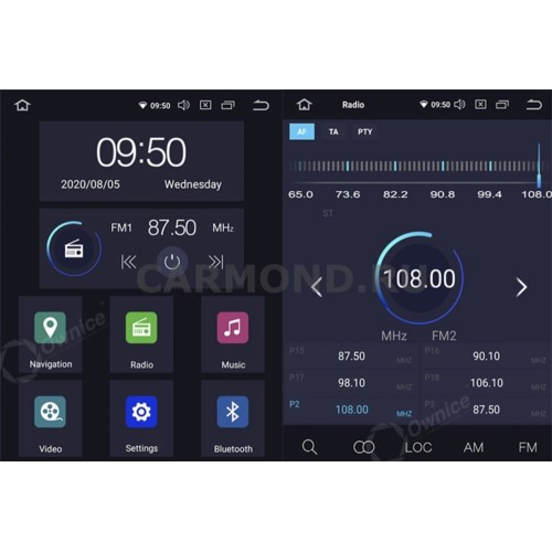 Штатная магнитола CarMedia OL-1738-HD для Kia Sorento III Prime 2015-2020 на Android 10.0
