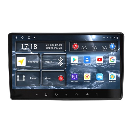 Штатная магнитола Redpower 71382 для Toyota Land Cruiser Prado 120 2002-2009 на Android 10.0