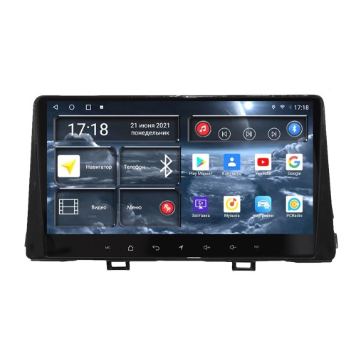 Штатная магнитола Redpower 75233G Hi-Fi для Kia Picanto III 2017-2022 на Android 10.0
