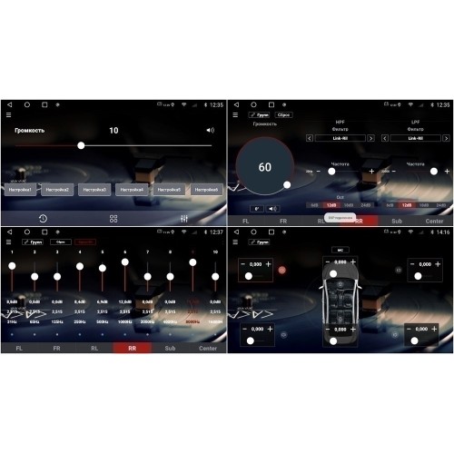 Автомагнитола Redpower 75038BC Hi-Fi для Mitsubishi Pajero Sport II, L200 IV 2006-2015 с рамкой под Б/К на Android 10.0
