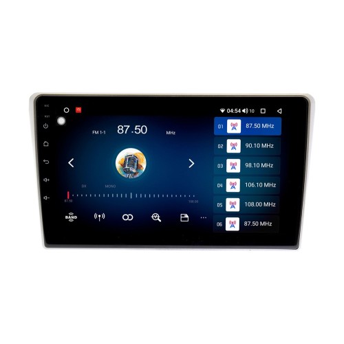 Штатная магнитола Toyota Avensis II 2003-2008 Wide Media KS9371QR-3/32 (Серая) на Android 10.0