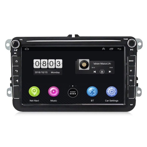 Штатная магнитола CarMedia MKD-DZ8-9212-32 для Skoda на Android 9.0