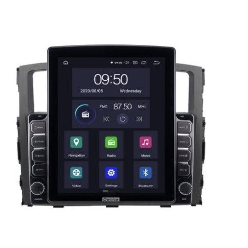 Штатная магнитола CarMedia OL-9566-HD для Mitsubishi Pajero IV 2006-2019 на Android 10.0