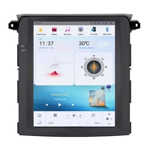 Магнитола Тесла CarMedia ZF-1176-Q6 Tesla-Style для Subaru XV II 2018-2019 на Android 11.0
