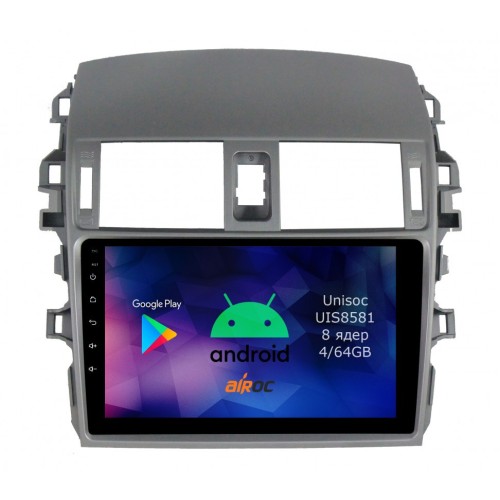 Roximo RM-1104 4/64 ГБ для Toyota Corolla E150 2006-2013 на Android 12.0