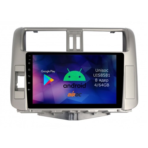 Roximo RM-1114 4/64 ГБ для Toyota Land Cruiser Prado 150 2009-2014 на Android 12.0