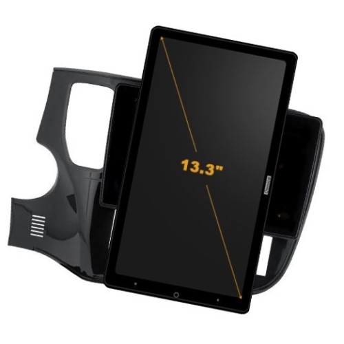Штатная магнитола CarMedia OL-1573-RLX для Mitsubishi Outlander III 2019-2024 на Android 10.0