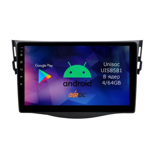Roximo RM-1140 4/64 ГБ для Toyota RAV4 (XA30) 2006-2013 на Android 12.0
