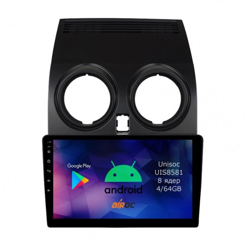 Roximo RM-1209 4/64 ГБ для Nissan Qashqai I 2007-2013 на Android 12.0