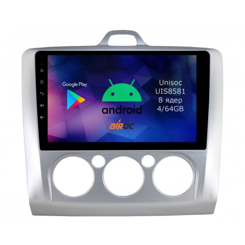 Roximo RM-1702M 4/64 ГБ для Ford Focus II 2005-2010 на Android 12.0