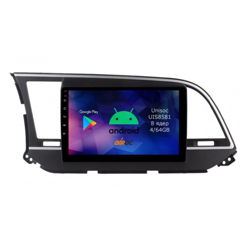 Roximo RM-2016 4/64 ГБ для Hyundai Elantra VI (AD) 2016-2019 на Android 12.0