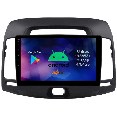 Roximo RM-2018 4/64 ГБ для Hyundai Elantra IV (HD) 2006-2011 на Android 12.0