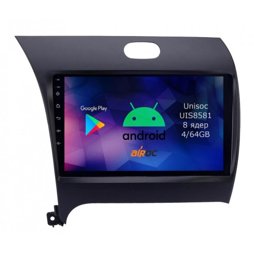 Roximo RM-2316 4/64 ГБ для Kia Cerato III 2013-2018 на Android 12.0