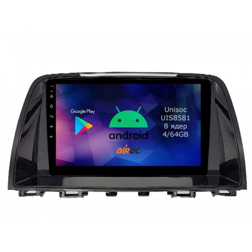 Roximo RM-2425 4/64 ГБ для Mazda 6 III 2012-2015 на Android 12.0
