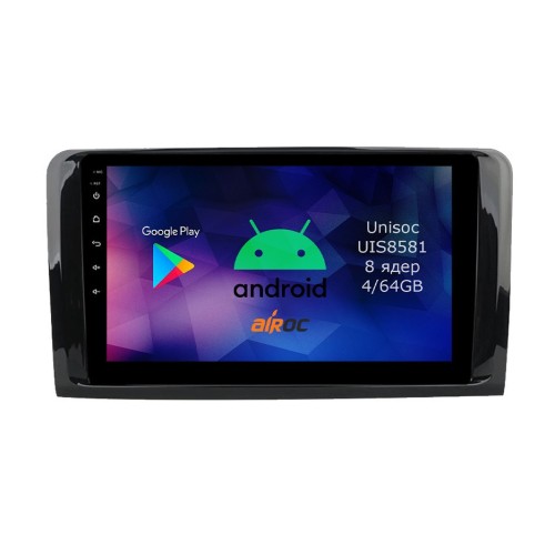 Roximo RM-2504 4/64 ГБ для Mercedes GL-klasse (X164), ML-klasse (W164) 2006-2012 на Android 12.0