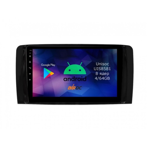 Roximo RM-2507 4/64 ГБ для Mercedes R-class (W251) 2005-2018 на Android 12.0