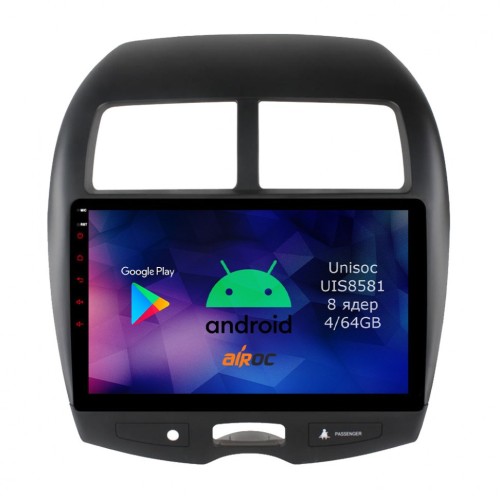 Roximo RM-2614 4/64 ГБ для Mitsubishi ASX I 2010-2018 на Android 12.0