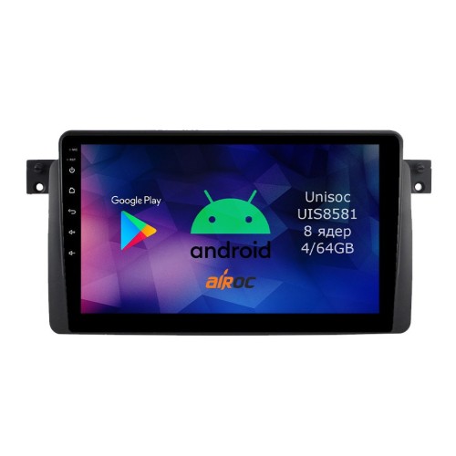 Roximo RM-2741 4/64 ГБ для BMW 3 E46 на Android 12.0