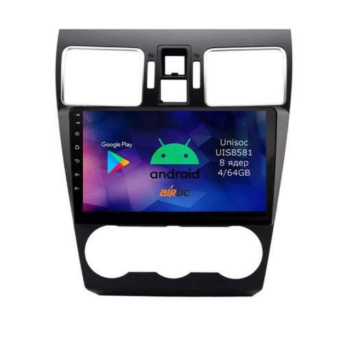 Roximo RM-3402-N15 4/64 ГБ для Subaru Forester IV, Impreza IV, XV I 2015-2018 на Android 12.0