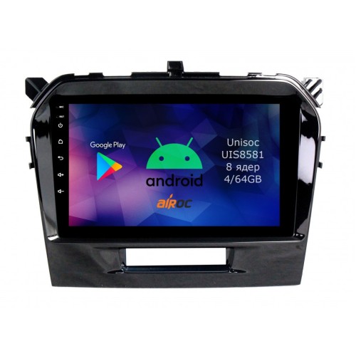 Roximo RM-3504 4/64 ГБ для Suzuki Vitara IV 2014-2024 на Android 12.0
