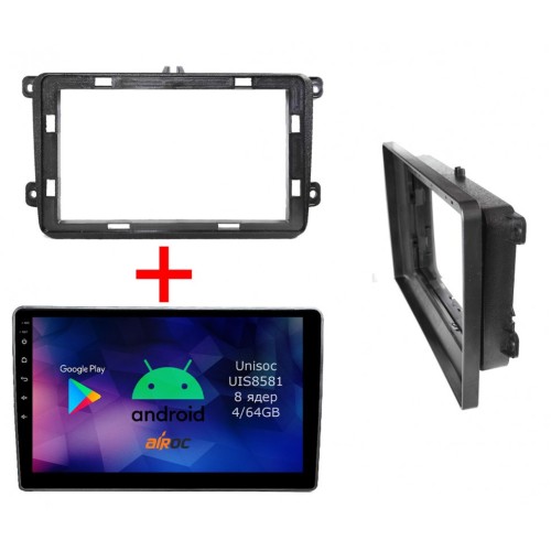 Roximo RM-3701 4/64 ГБ для Volkswagen Универсальная 10inch на Android 12.0