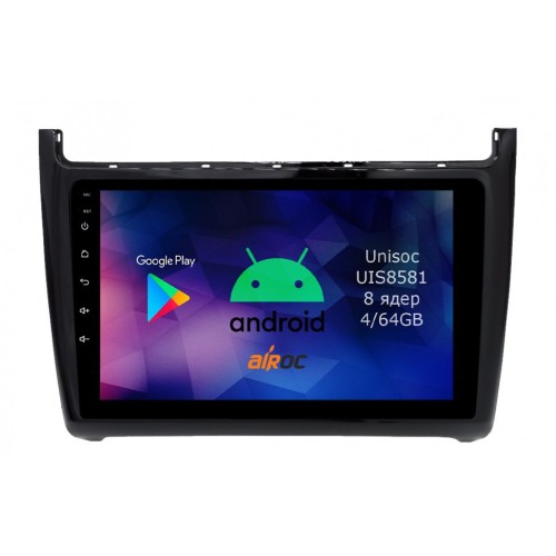 Roximo RM-3707 4/64 ГБ для Volkswagen Polo 5 2009-2019 на Android 12.0
