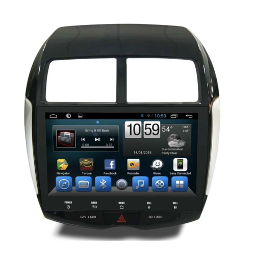 Штатная магнитола CarMedia KR-1046-T8 Peugeot 4008 2012-2018 на Android 9.0