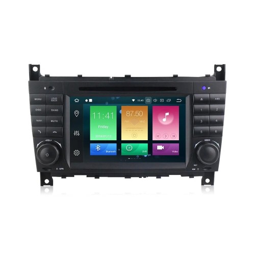 Штатная магнитола CarMedia MKD-M790-P30 для Mercedes C-klasse (W203), CLC-klasse, G-klasse (W463), CLK-klasse (W209) 2004-2012 на Android 10.0