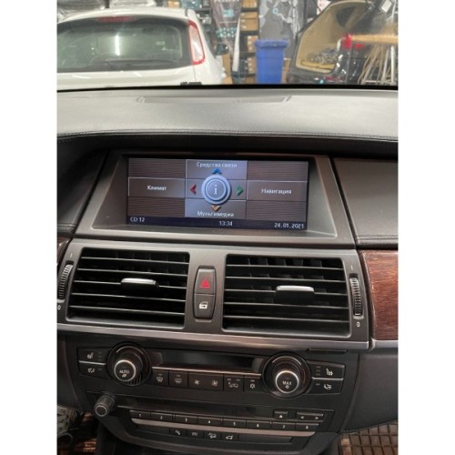Штатная магнитола Parafar для BMW X5 / X6 серия кузов E70 / E71 (2007-2010) CCC с IPS матрицей 10.25