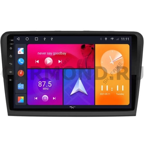 Штатная магнитола CarMedia SF-1074-P для Skoda Superb II (B6) 2008-2015 на Android 10.0