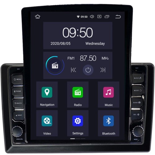 Штатная магнитола CarMedia SF-1074-HD для Skoda Superb II (B6) 2008-2015 на Android 10.0