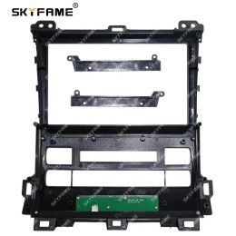 CarMedia SF-9696-1-W для Toyota Land Cruiser Prado 120 2002-2009 low на Android 8.1