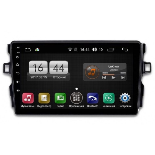 Магнитола FARCAR LX3024R (S195) для Toyota Auris I (E150) 2006-2012 на Android 8.1