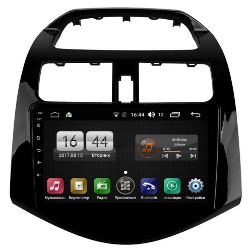 Магнитола FARCAR LX3039R (S195) для Chevrolet Spark III 2009-2016 на Android 8.1