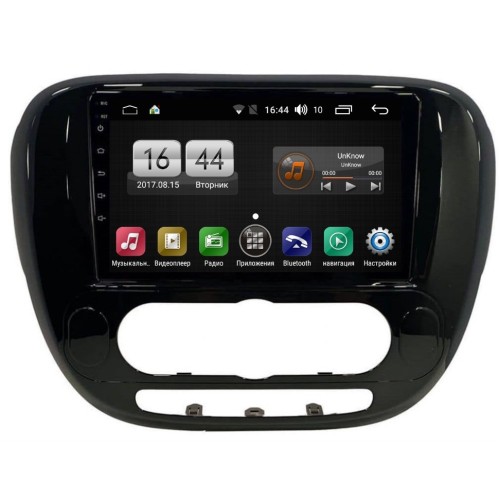 Магнитола FARCAR LX526R (S195) для KIA Soul II 2013-2019 на Android 8.1