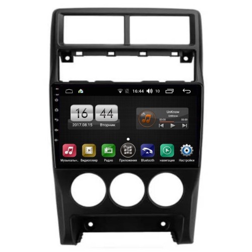 Магнитола FARCAR LX3018R (S195) для Lada Priora I 2013-2018 черная на Android 8.1