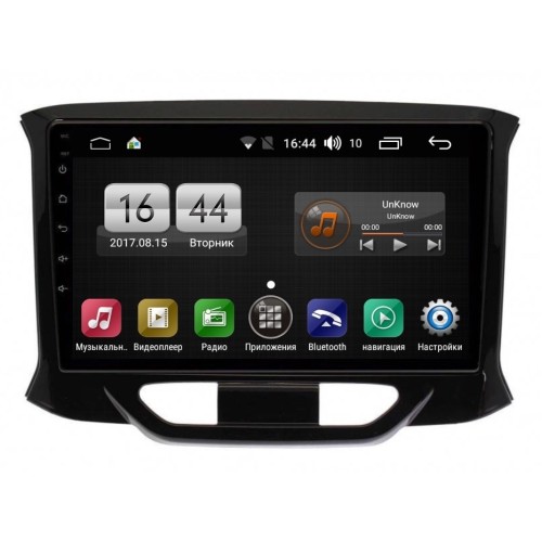 Магнитола FARCAR LX3110R (S195) для Lada Xray 2016-2022 на Android 8.1