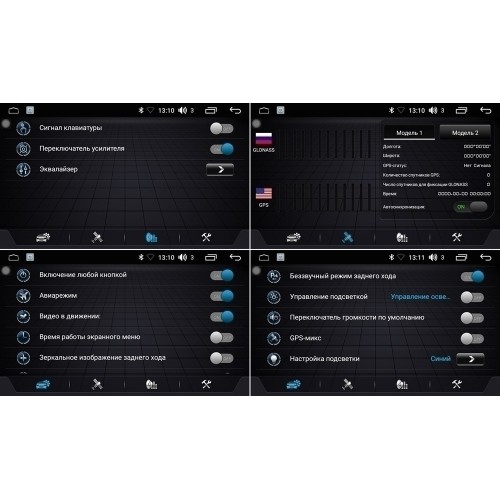 Магнитола FARCAR LX3060R (S195) для Mitsubishi Lancer IX 2000-2010 на Android 8.1