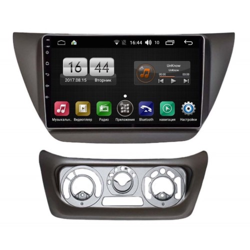 Магнитола FARCAR LX3060R (S195) для Mitsubishi Lancer IX 2000-2010 на Android 8.1