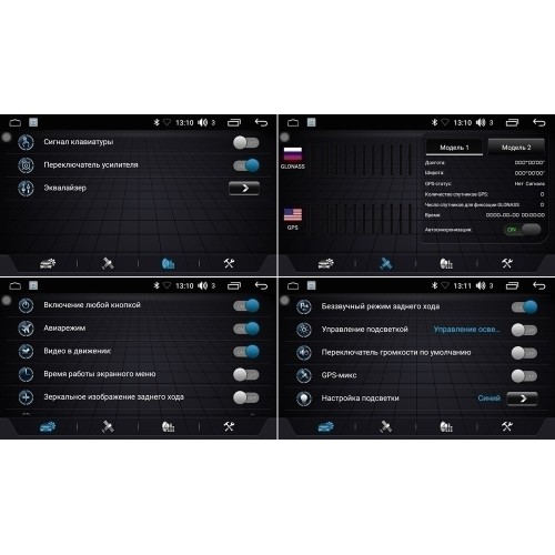 Магнитола FARCAR LX3067R (S195) для Toyota Alphard II 2008-2014 на Android 8.1