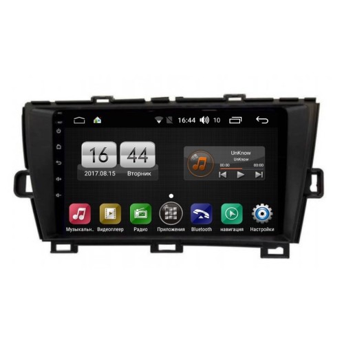 Магнитола FARCAR LX3025R (S195) для Toyota Prius III (XW30) 2009-2015 на Android 8.1