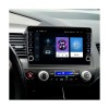 Штатная магнитола Wide Media LC1013ON-2/32 для Honda Civic седан 2005-2011 левый руль на Android 10.0