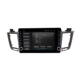 Штатная магнитола Wide Media LC1030ON-2/32 для Toyota RAV4 (CA40) 2013-2019 (для любой комплектации авто) на Android 10.0