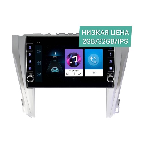 Штатная магнитола Wide Media LC1045ON-2/32 для Toyota Camry V55 2014-2018 (без JBL) на Android 10.0