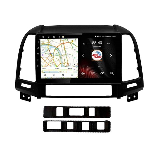 Штатная магнитола VAYCAR 0008-09VO8 8/128 ГБ для Hyundai Santa Fe 2006-2012 на Android 10.0