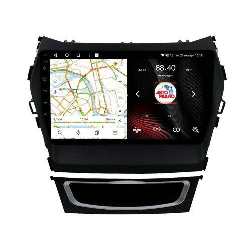 Штатная магнитола VAYCAR 0209-09VO8 8/128 ГБ для Hyundai Santa Fe III 2012-2019 на Android 10.0