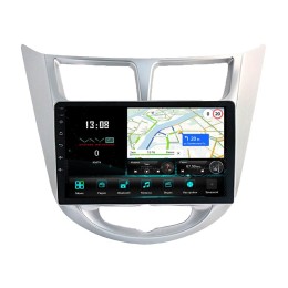 Штатная магнитола VAYCAR 0067-09VO8 8/128 ГБ для Hyundai Solaris I 2011-2017 на Android 10.0